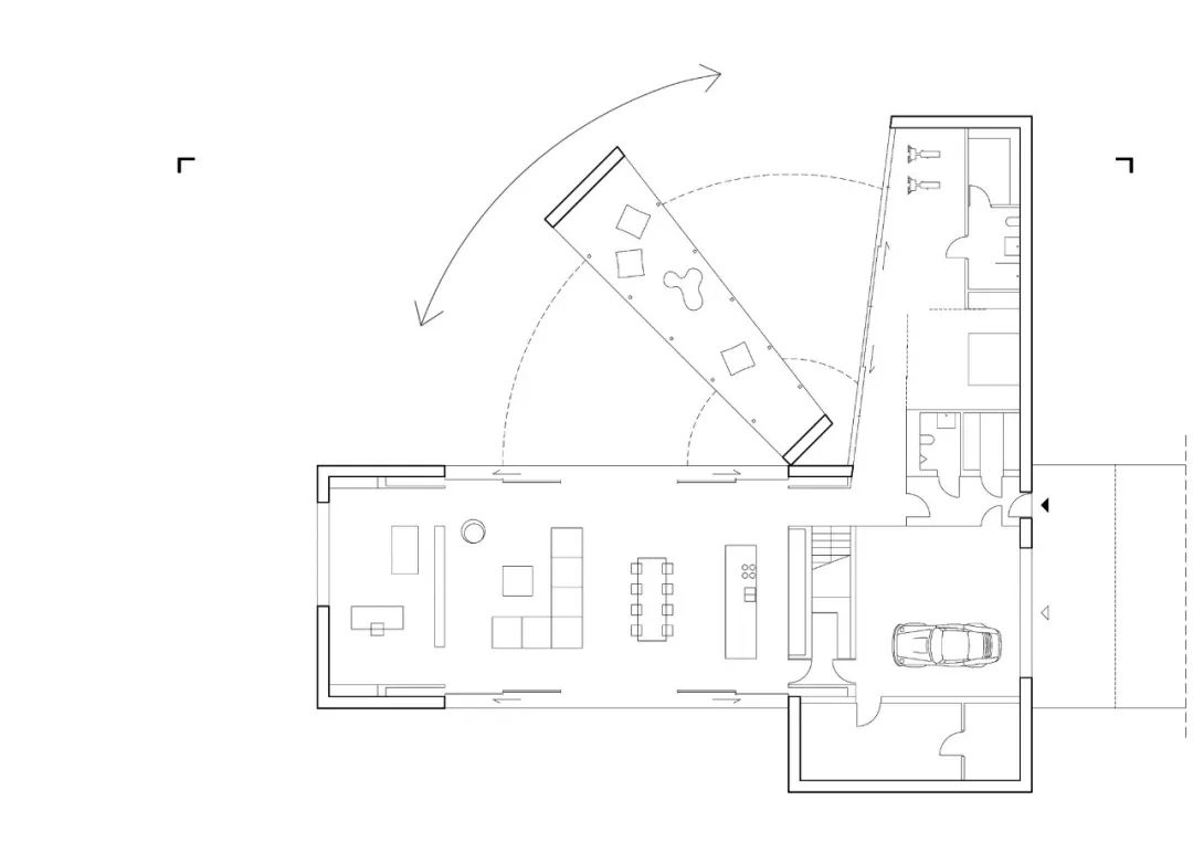 波兰 KWK PROMES 建筑工作室打造“跟随太阳轨迹移动的房子”-55