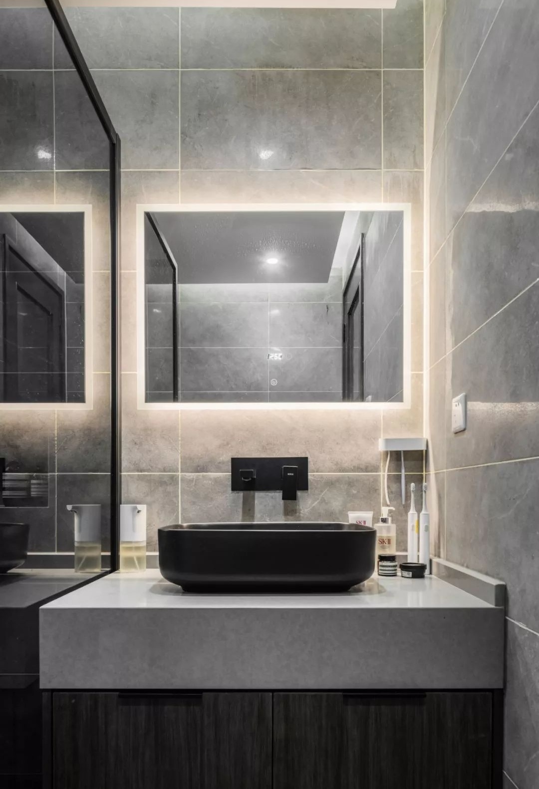 78㎡暗系小户型-76