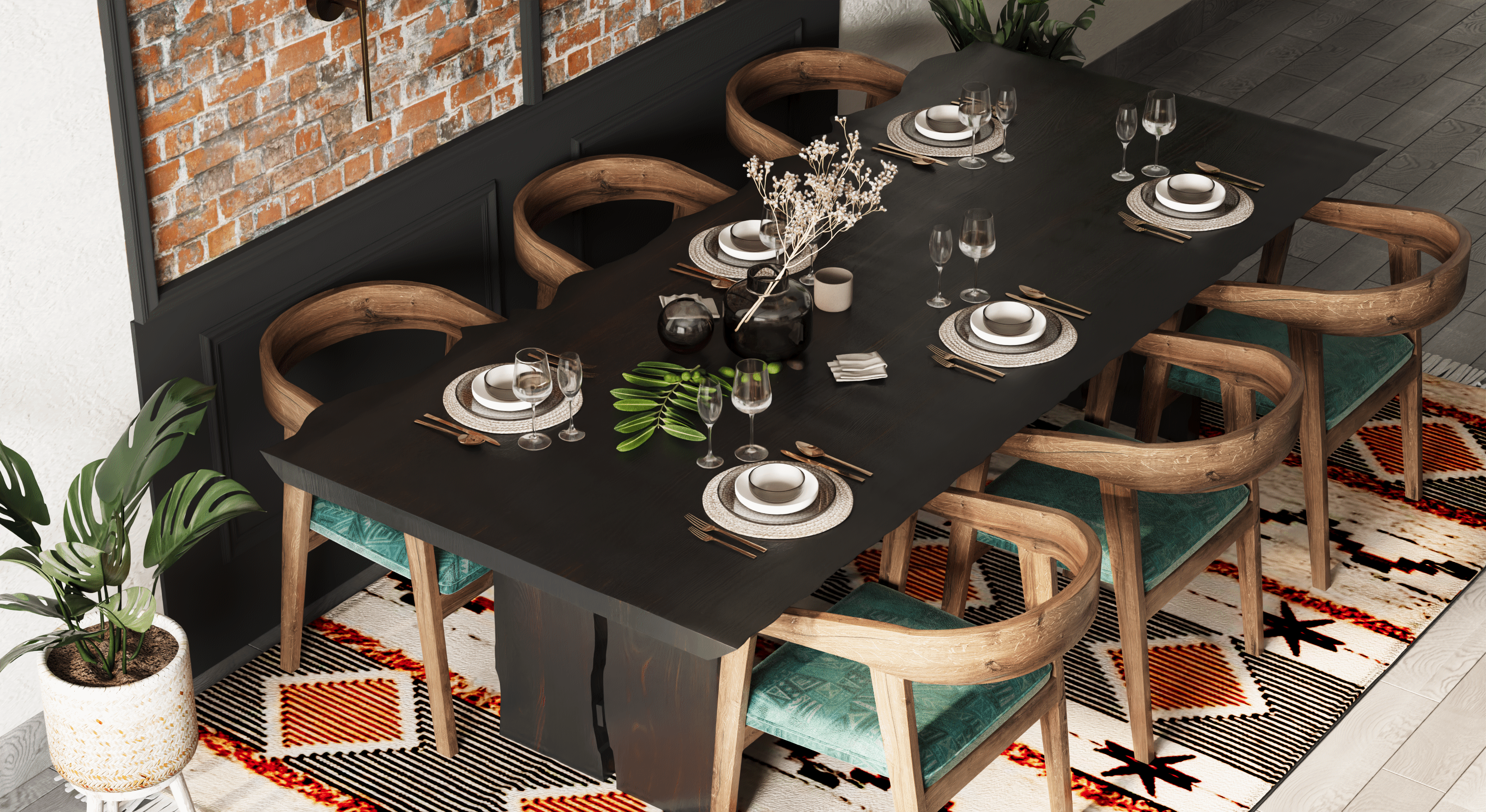 波西米亚风格温馨客厅内饰丨KA INNOVATIONS-17