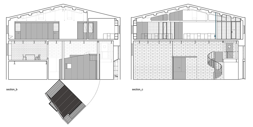 凯旋坊工作室改造丨中国上海丨尺厘设计工作室-80