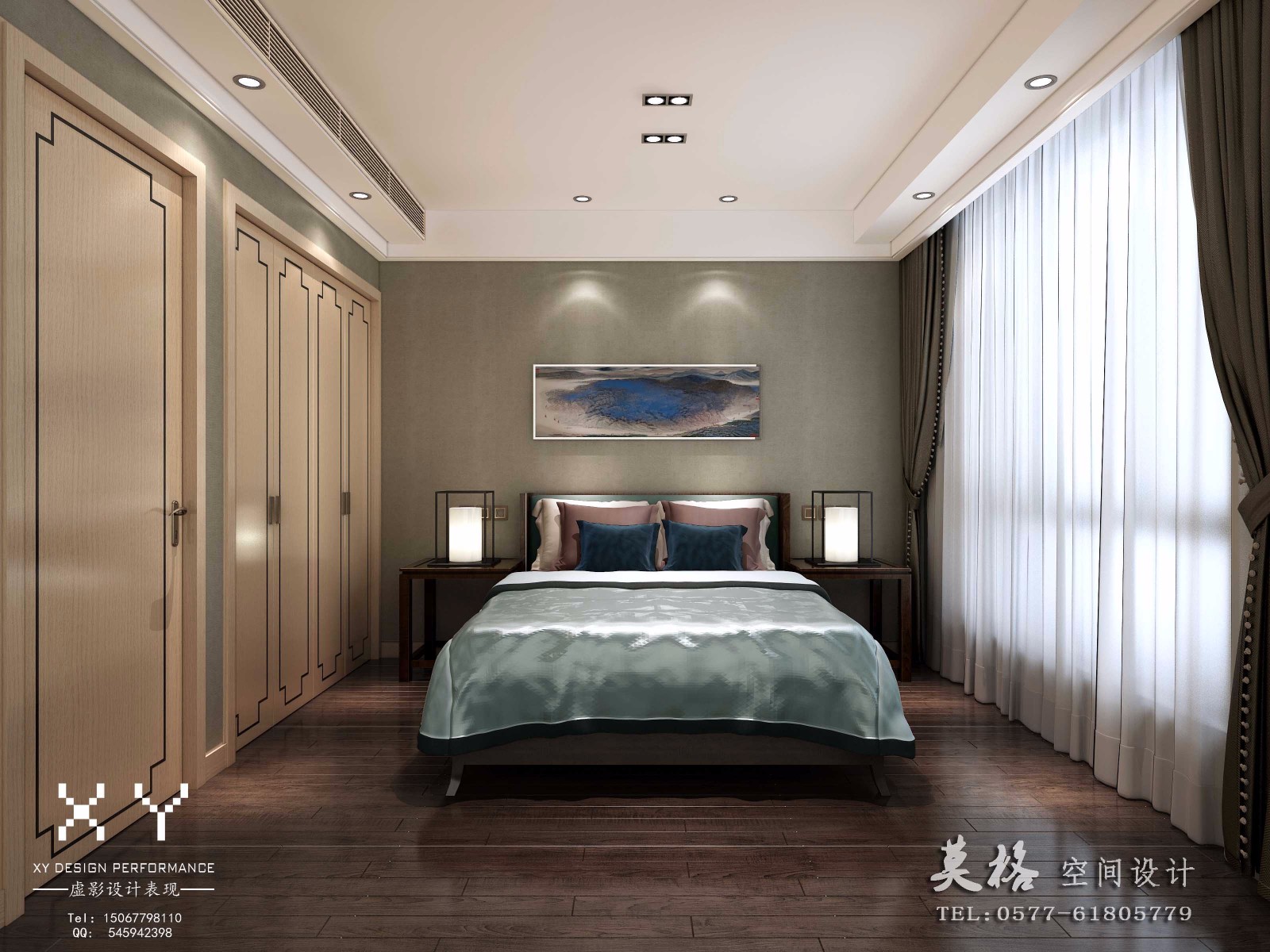 温州乐清丽都华庭新中式方案-6