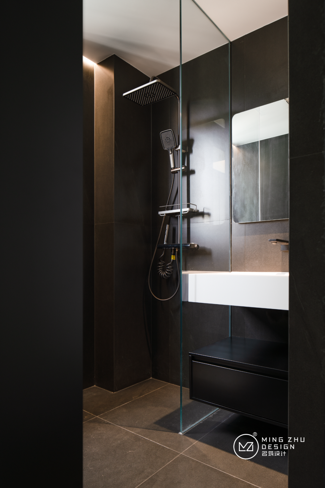 名筑设计实景l113m²属于年轻人的快乐屋。-53