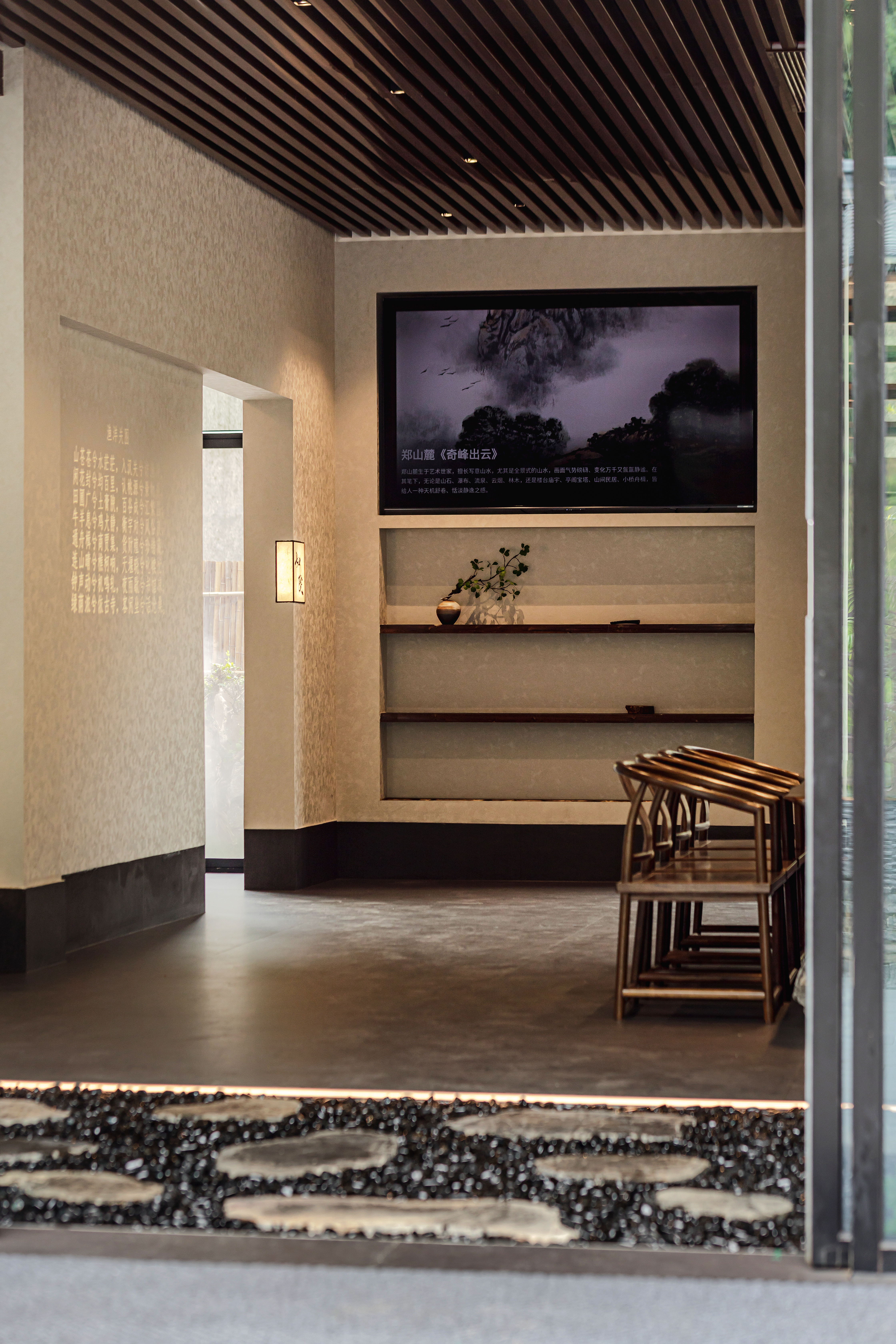 五峰如院庭院餐厅丨中国湖北丨宜昌拾间设计-31