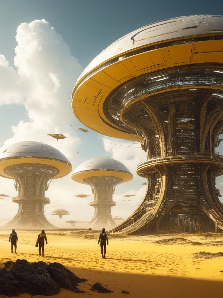 未来科技 荒漠之城-1