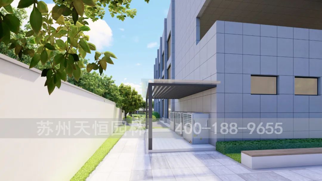 天恒园林|昆山厂区景观-44