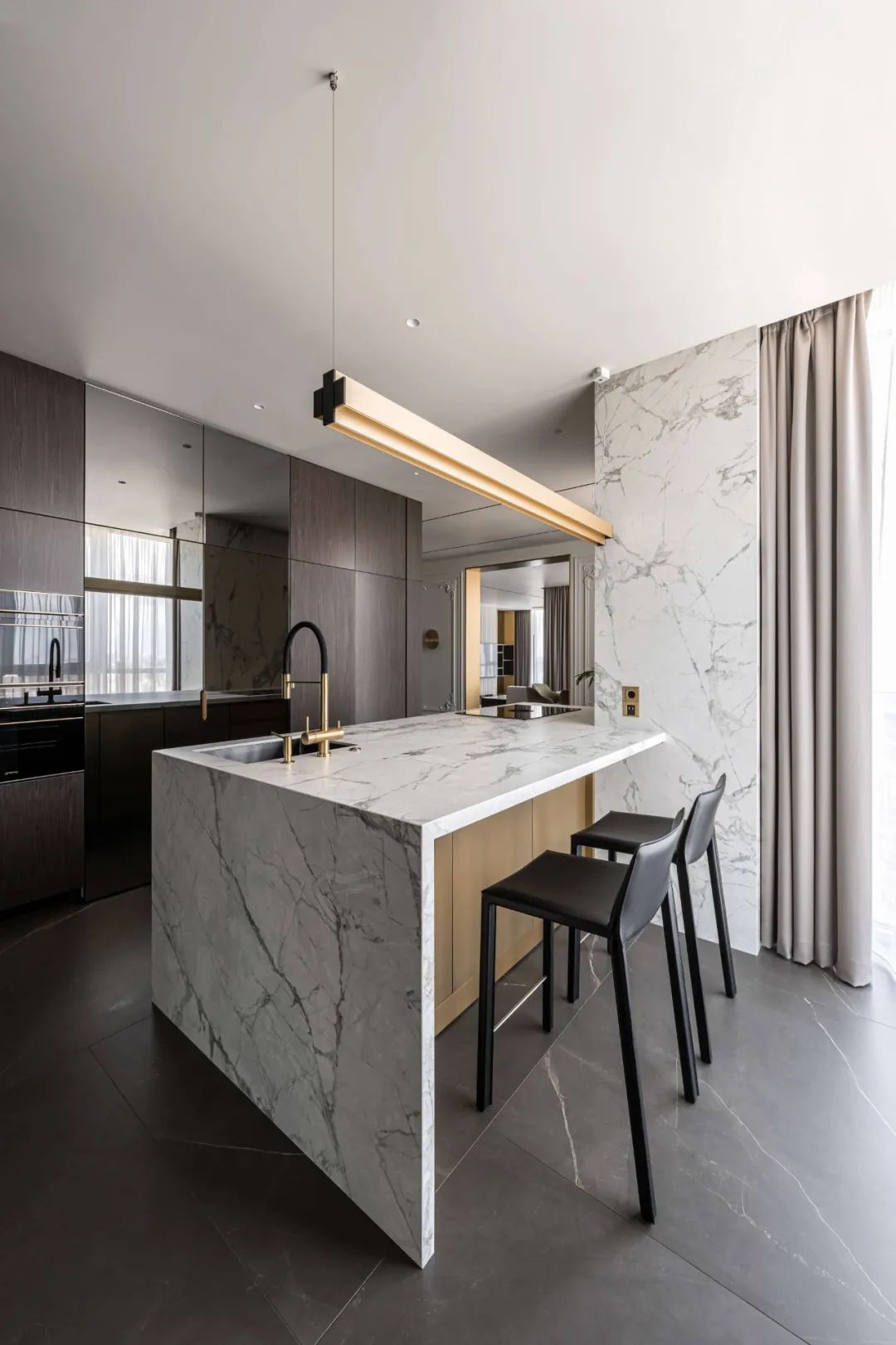 302㎡顶层复式住宅设计丨IQOSA Architect-31