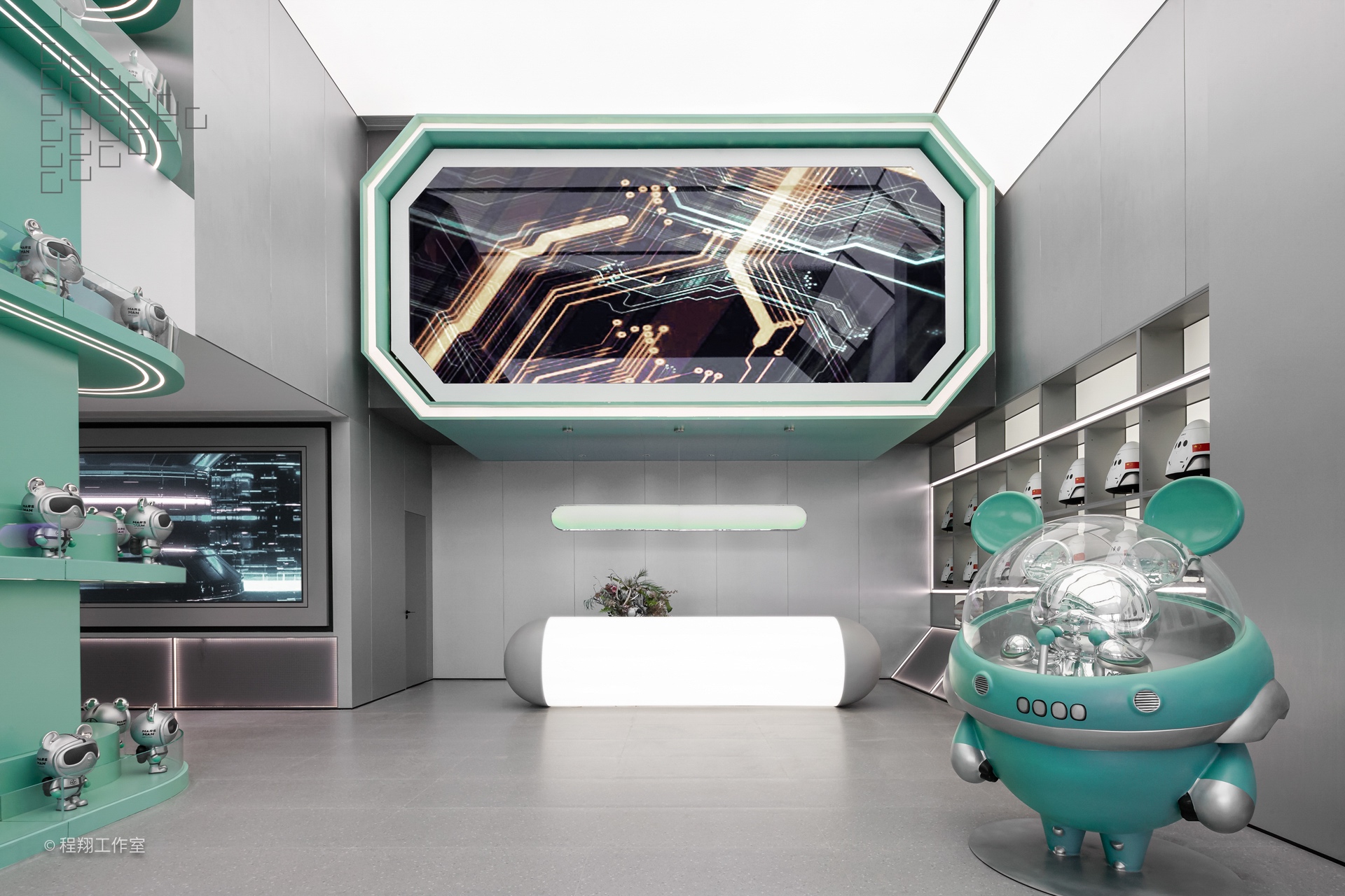 旭辉银盛泰济南甸柳翰林府售楼处丨中国济南丨MOD墨设设计-11