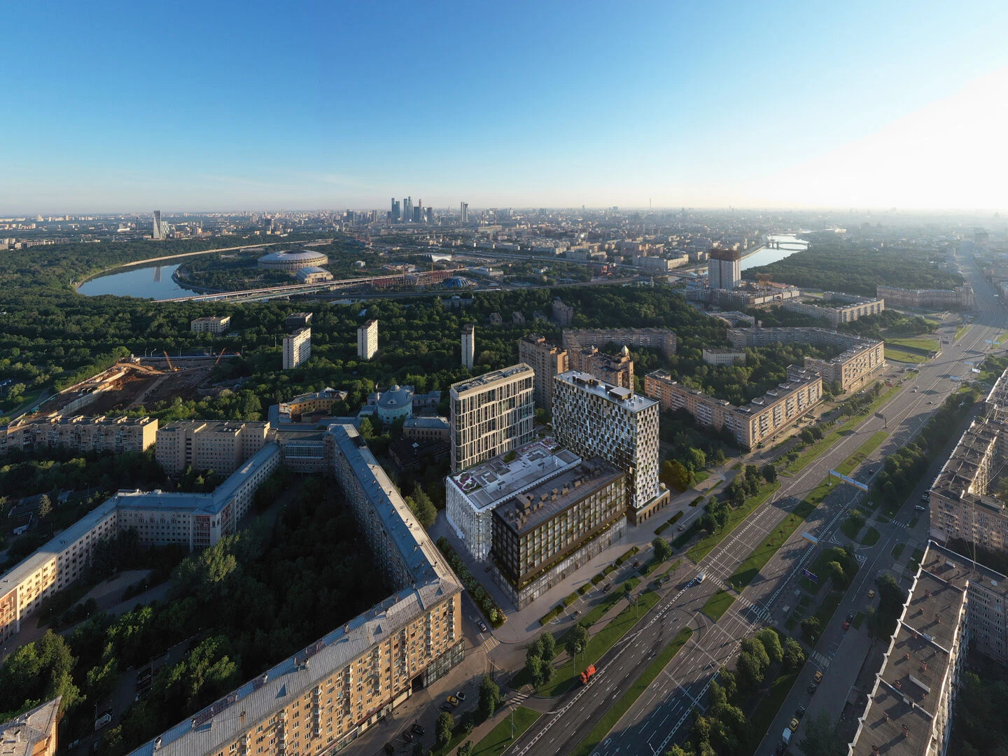 LUNAR 住宅综合体丨俄罗斯莫斯科丨Gillespies-17