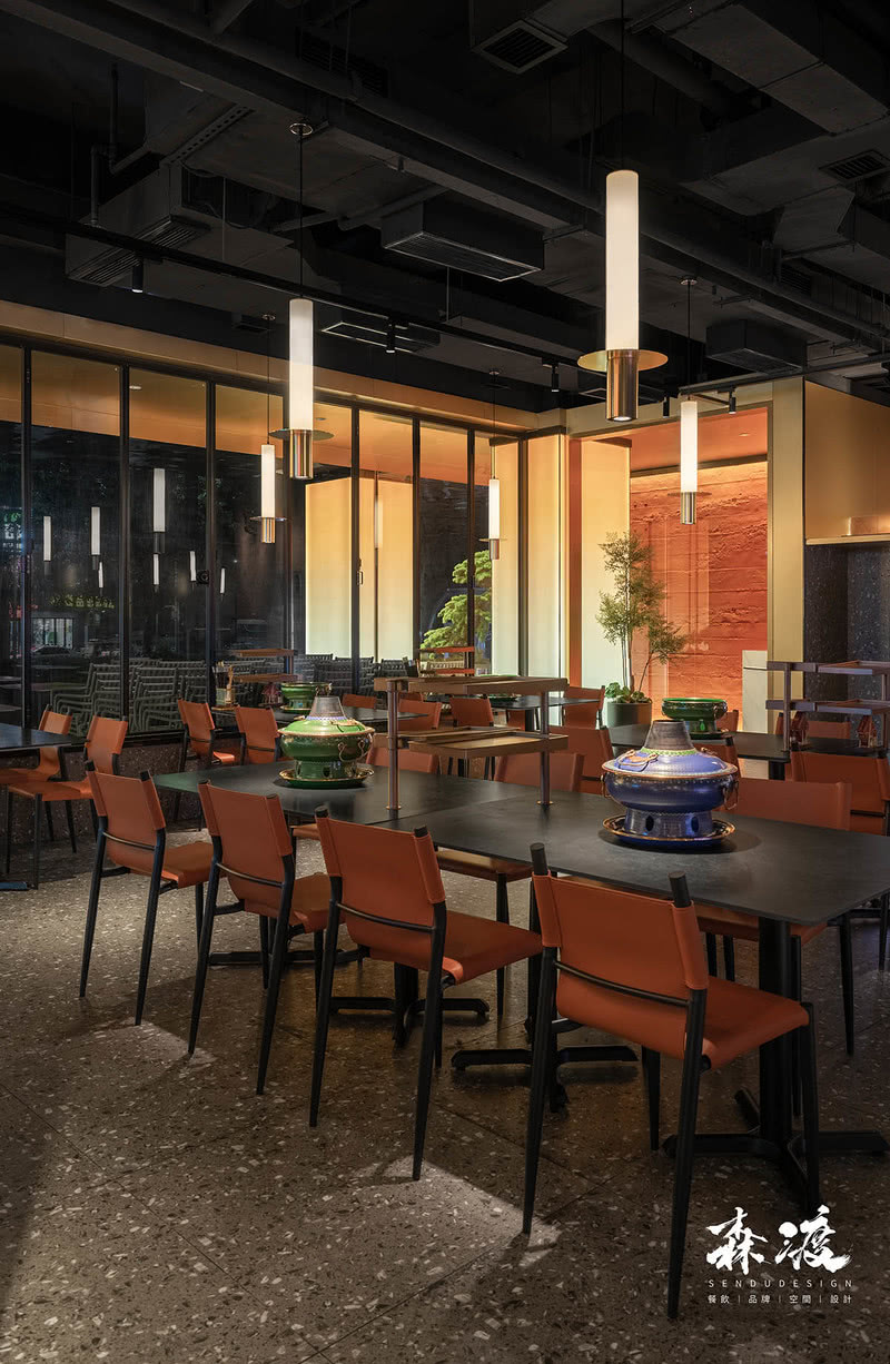 乐宴老北京铜火锅(龙华店)丨中国深圳丨深圳市森渡空间设计有限公司-14