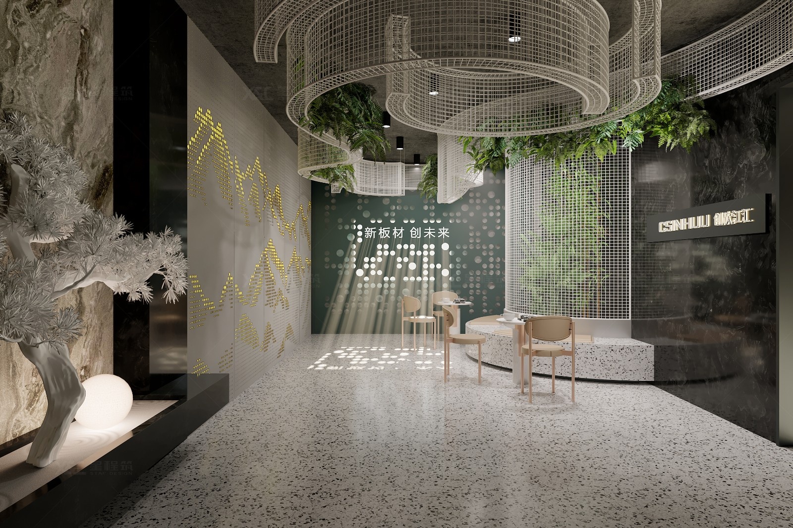 南昌江汇新材料展厅设计丨中国南昌丨星程筑-0