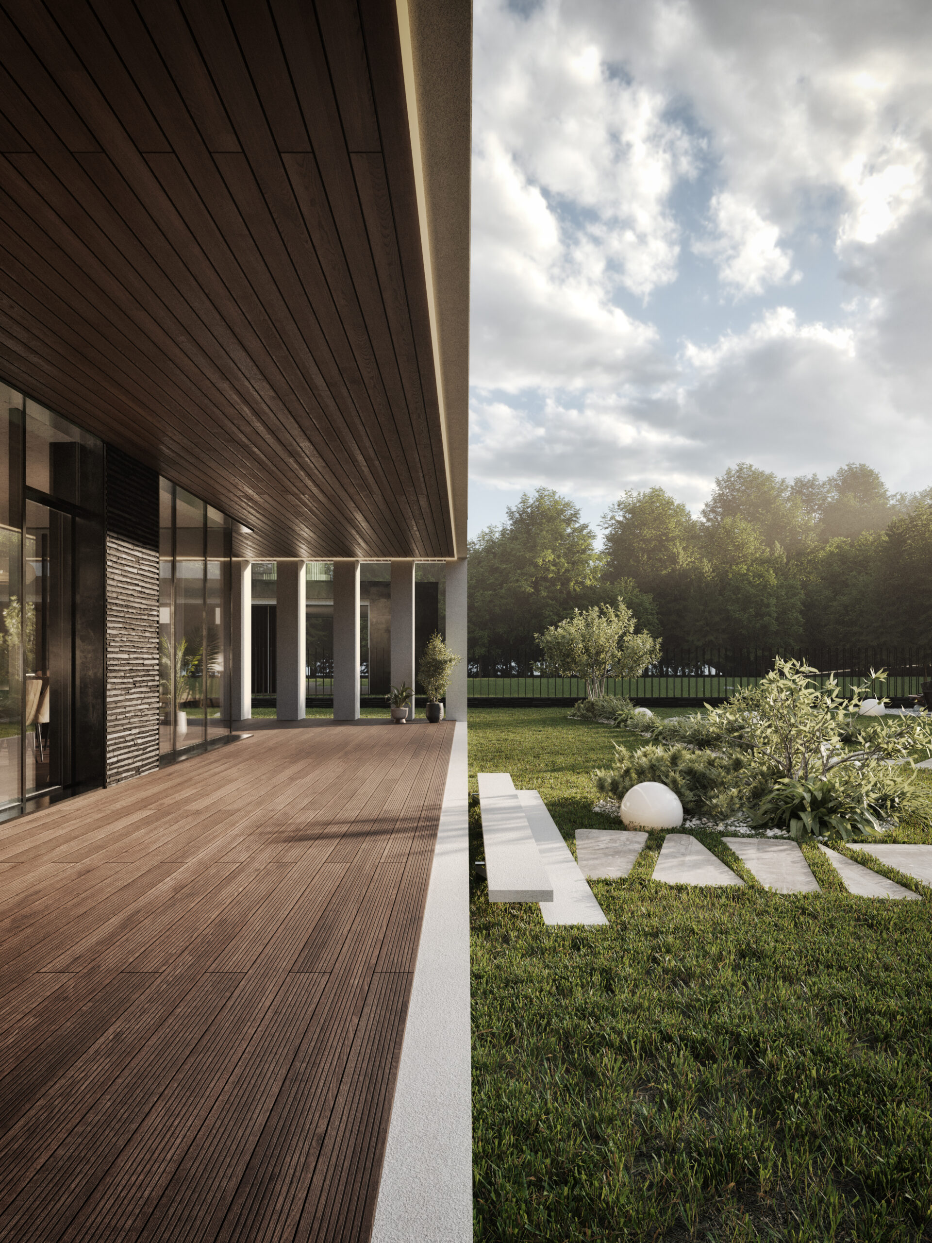 Дом «Современная элегантность» 279м² — портфолио бюро ARXY-17