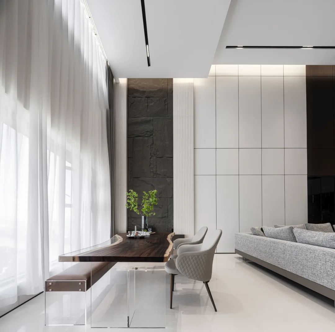 减法加一 · 极简主义顶层复式设计丨中国揭阳丨大泽建筑设计-3