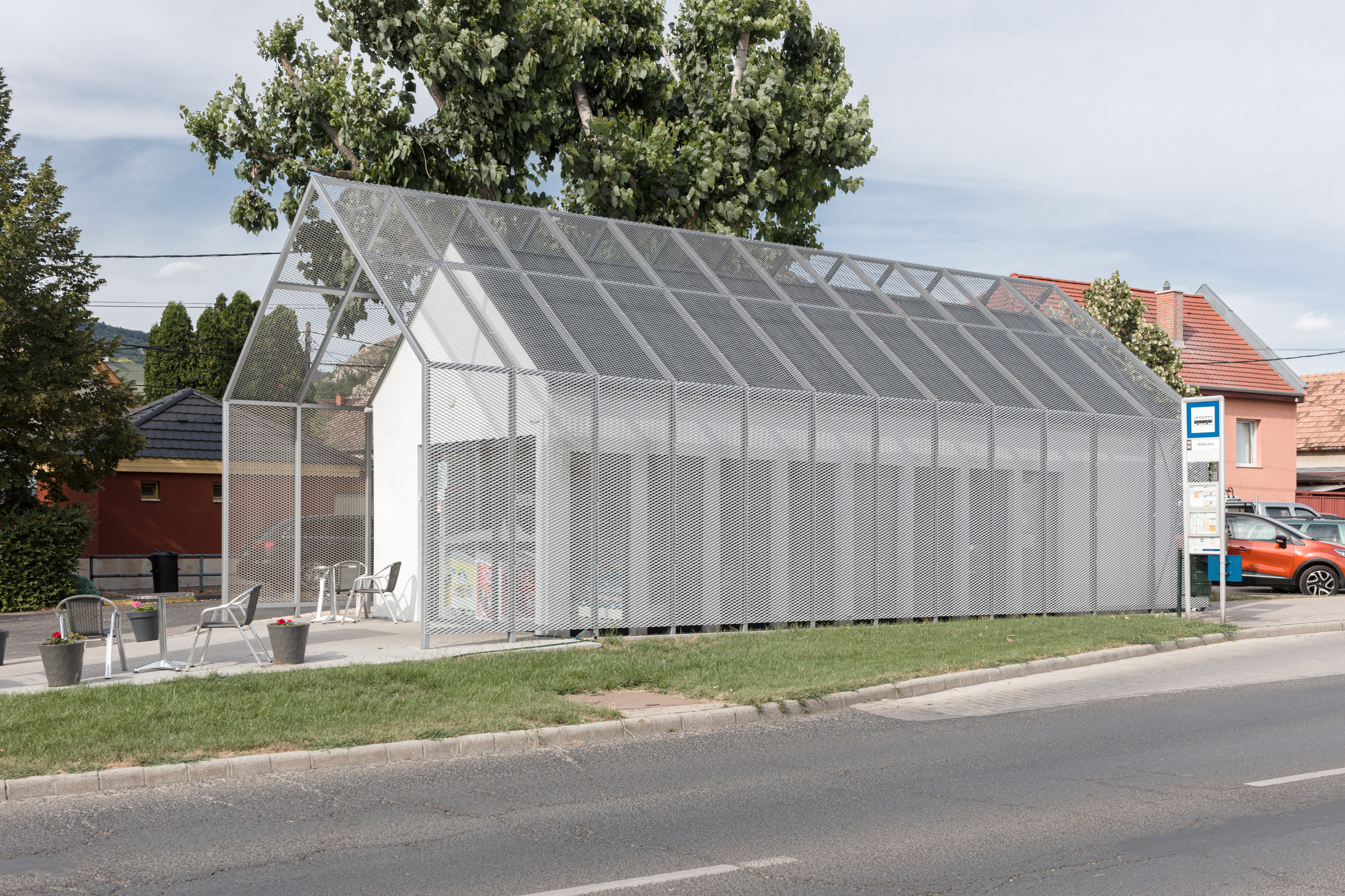 当地外观加油站，因特拉穆罗斯丨匈牙利-24