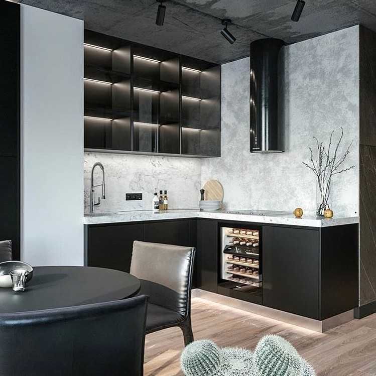 Квартира-студия в стиле лофт - 6 проектов, Фото интерьеров-109