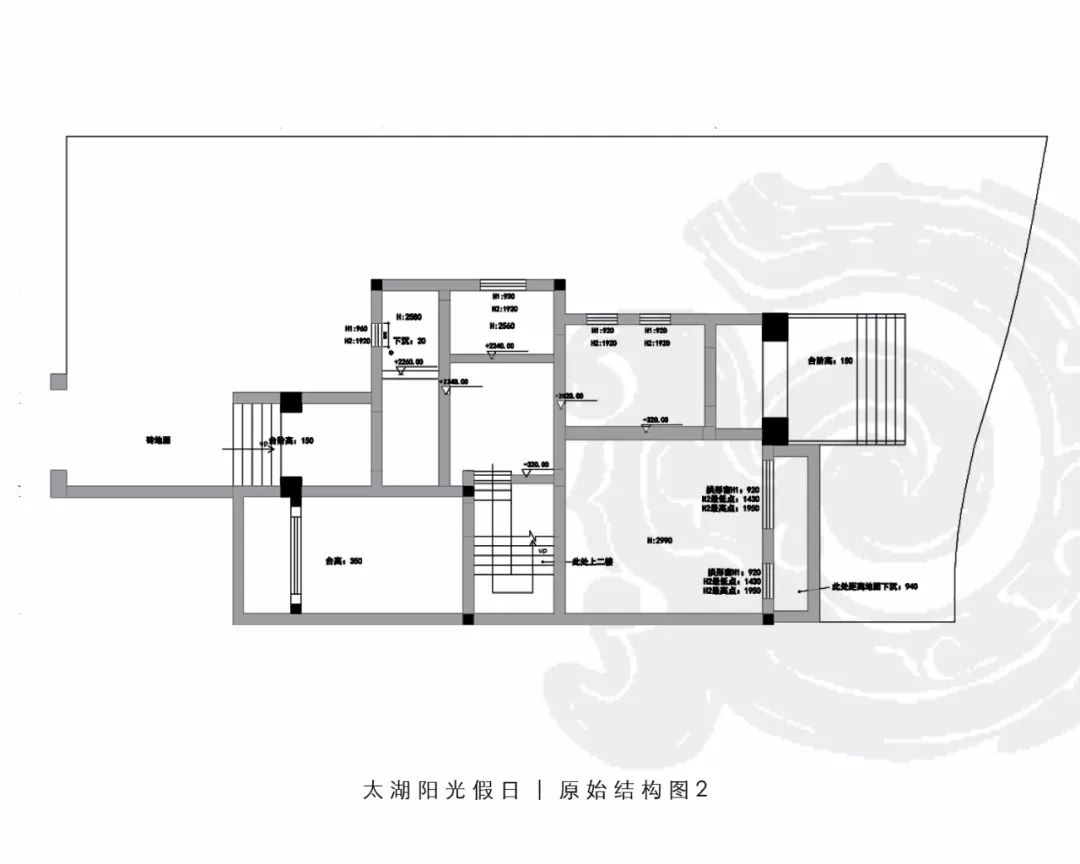 太湖阳光假日 420㎡ Ins 涂料风撞色高级感设计-33