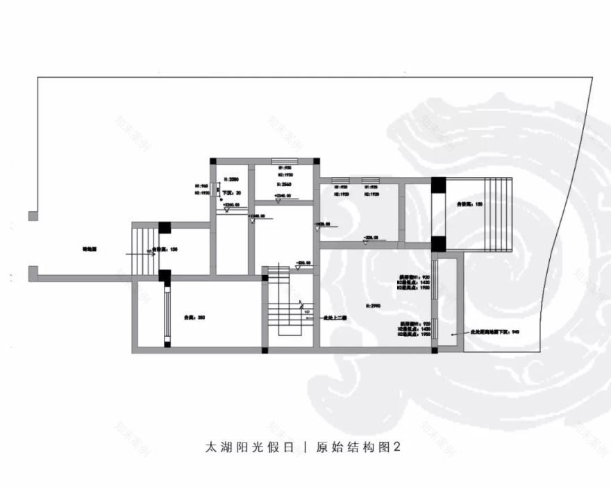 太湖阳光假日 420㎡ Ins 涂料风撞色高级感设计-33