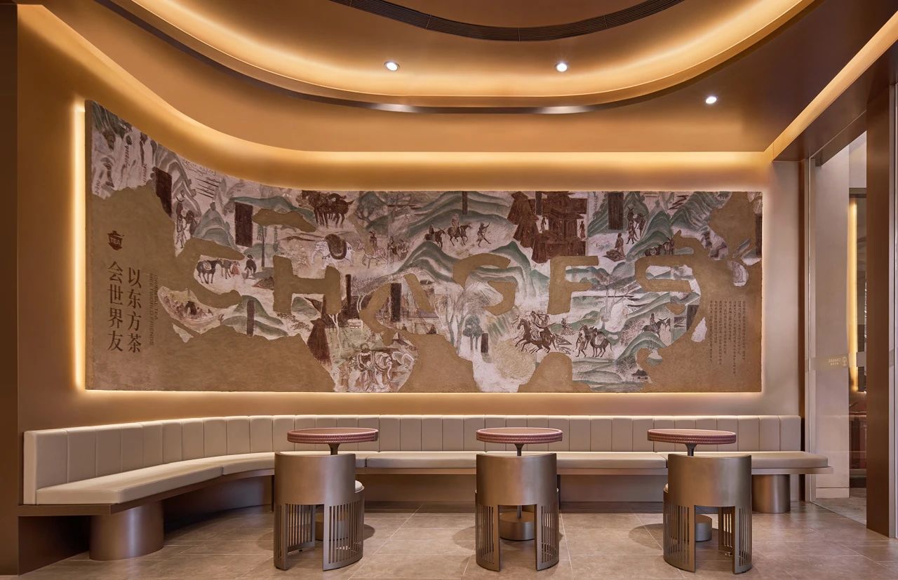 霸王茶姬TEA BAR空间升级丨中国上海丨尚洋艺术STILL YOUNG-38