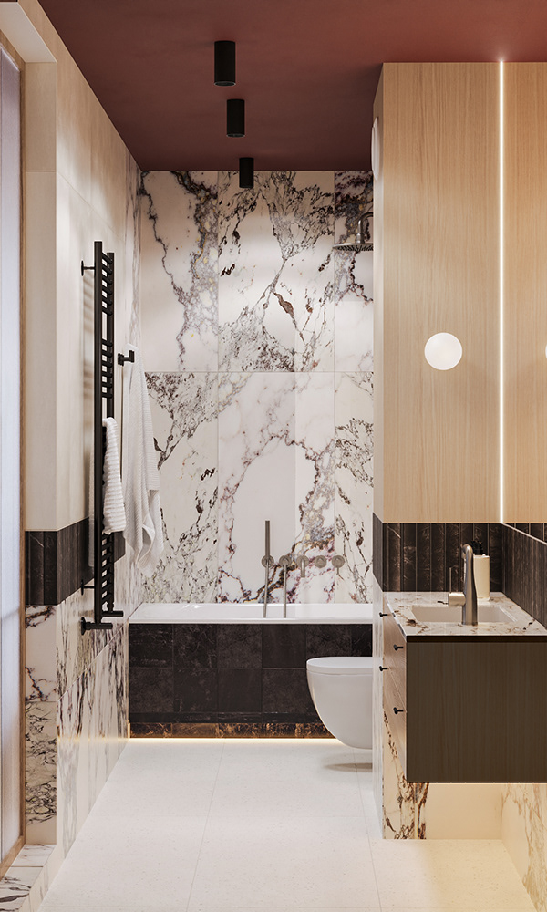 3D Visualization - Korso - 93 m2-12