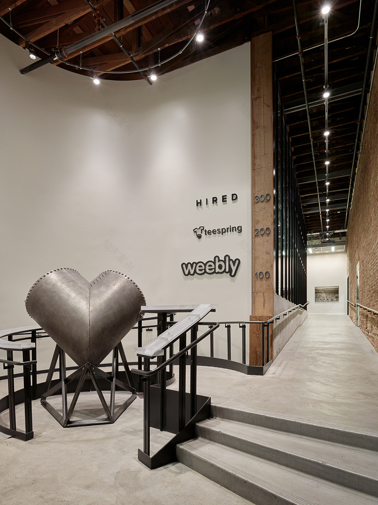 Weebly 办公室-- 旧金山历史仓库的现代改造-10