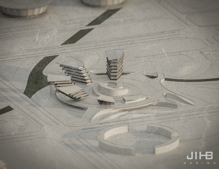 “回到未来”覆土建筑城市规划馆丨环境设计专业-17