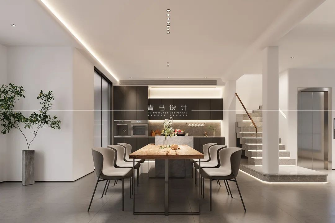 绿地国际生态城意式极简别墅设计丨青马别墅设计-23