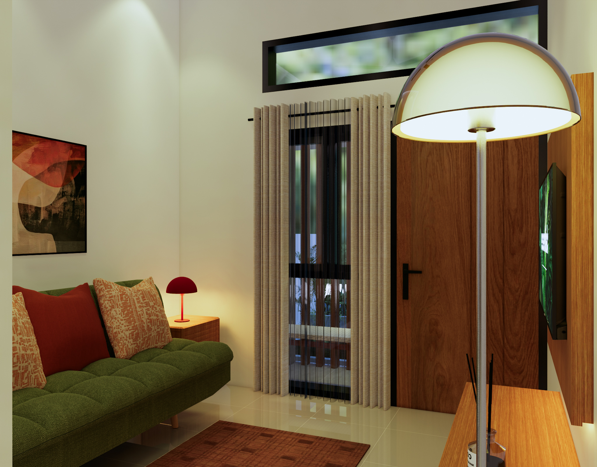 Mid-Century Modern: Small Space Living-1