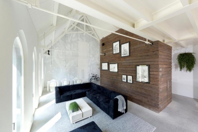 荷兰老教堂改造为现代住宅项目-12