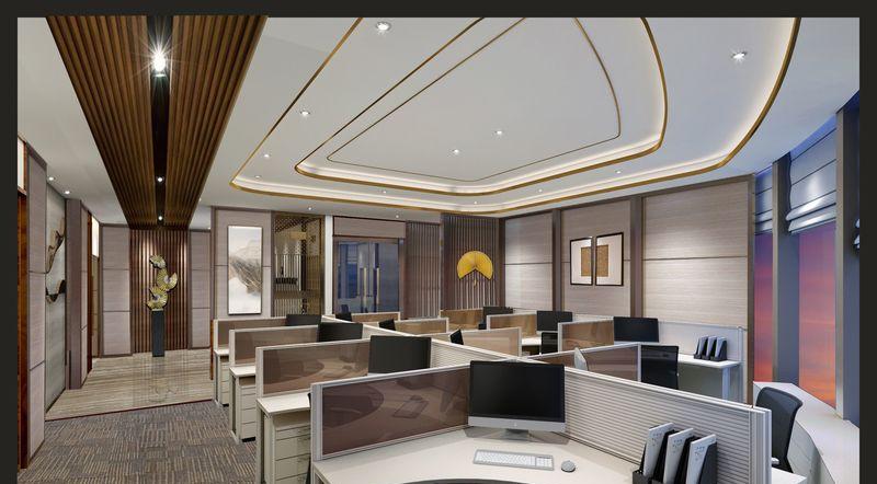 深圳卓越时代广场金融办公室设计-7