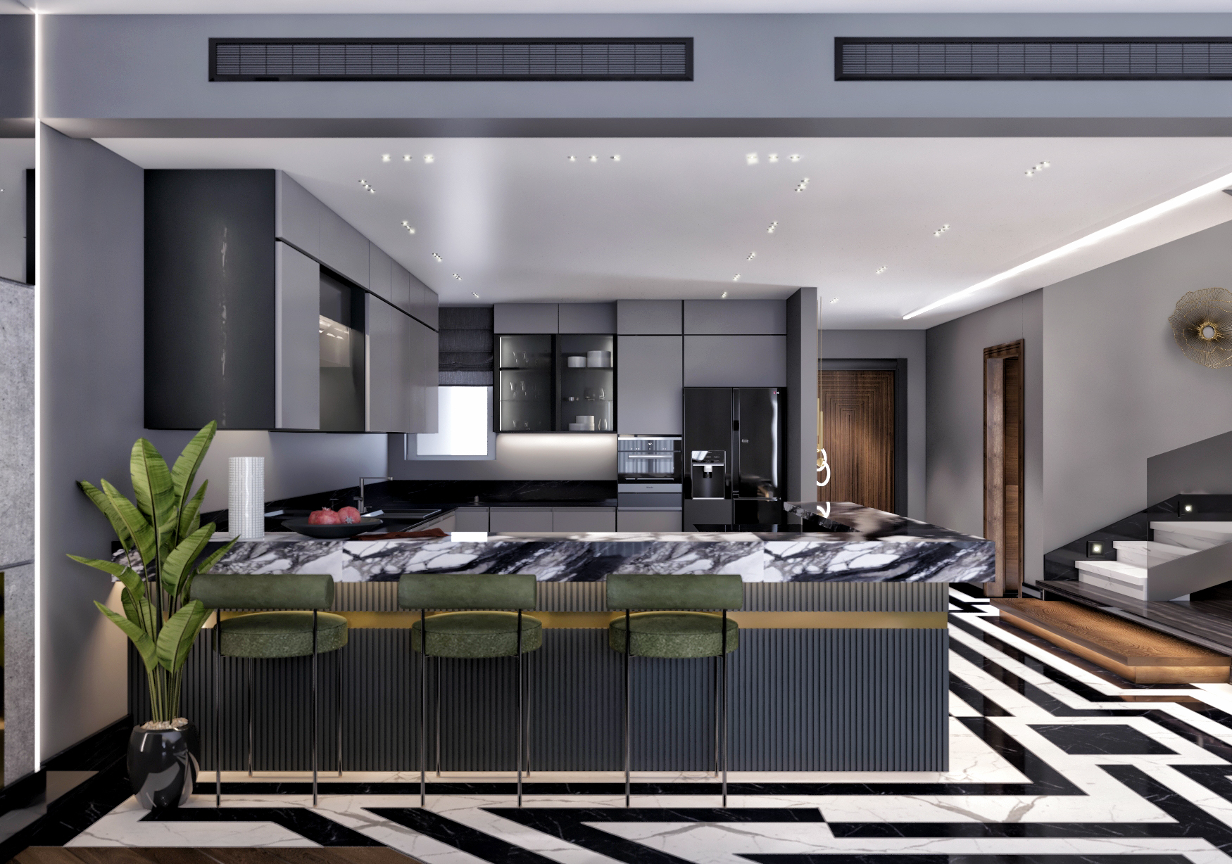 Luxury villa reception-Hydepark-5