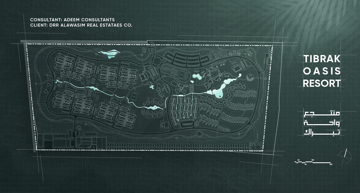 提布拉克绿洲度假村总体规划丨Adeem Consultants-0