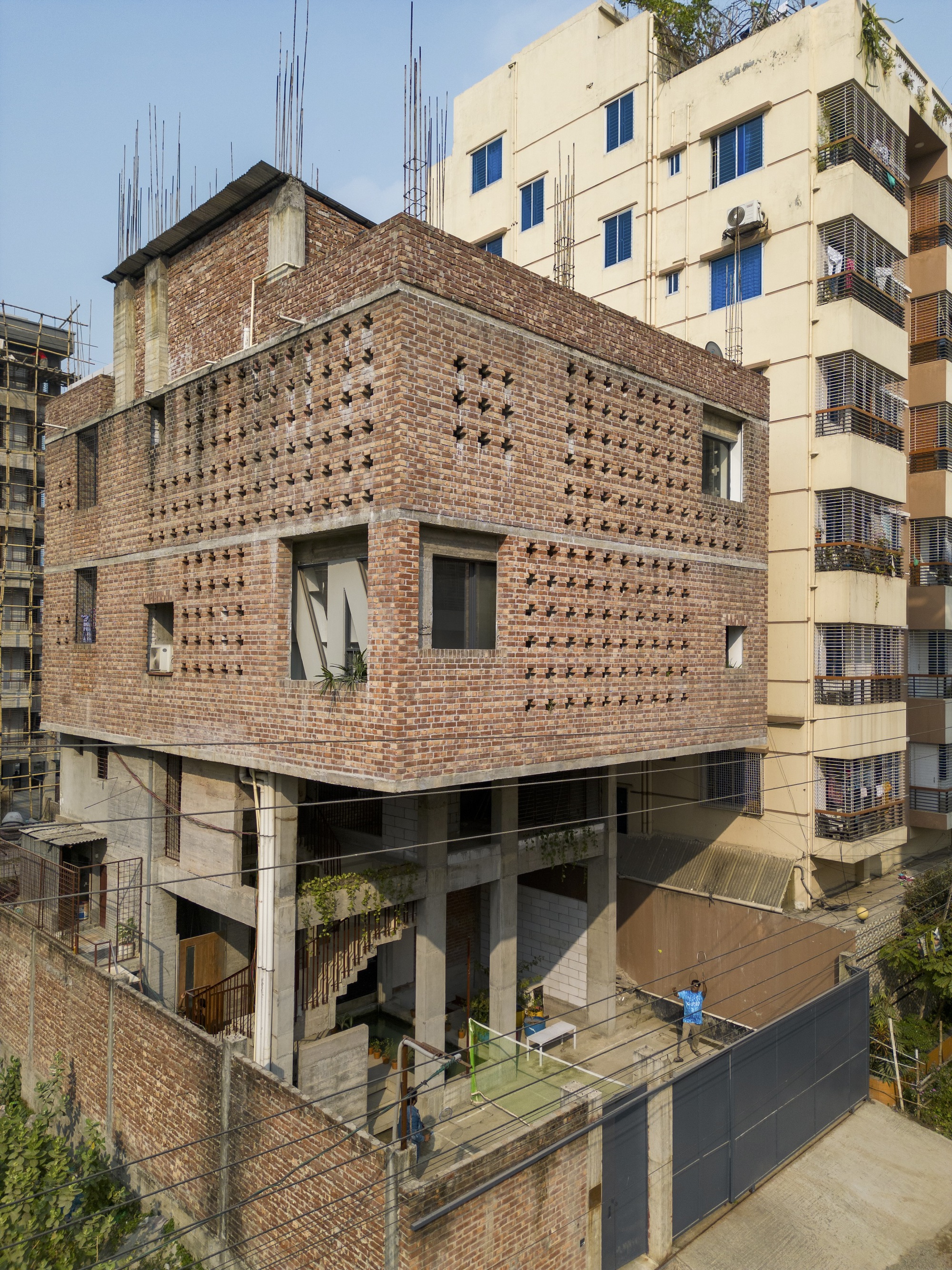 瓦萨特维塔办公室及住宅丨孟加拉国达卡丨Vuumaatra Consultants-35