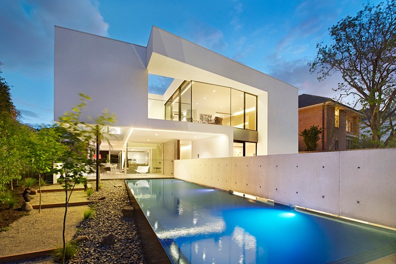 澳大利亚墨尔本明亮采光白色住宅丨SVM Studio-15