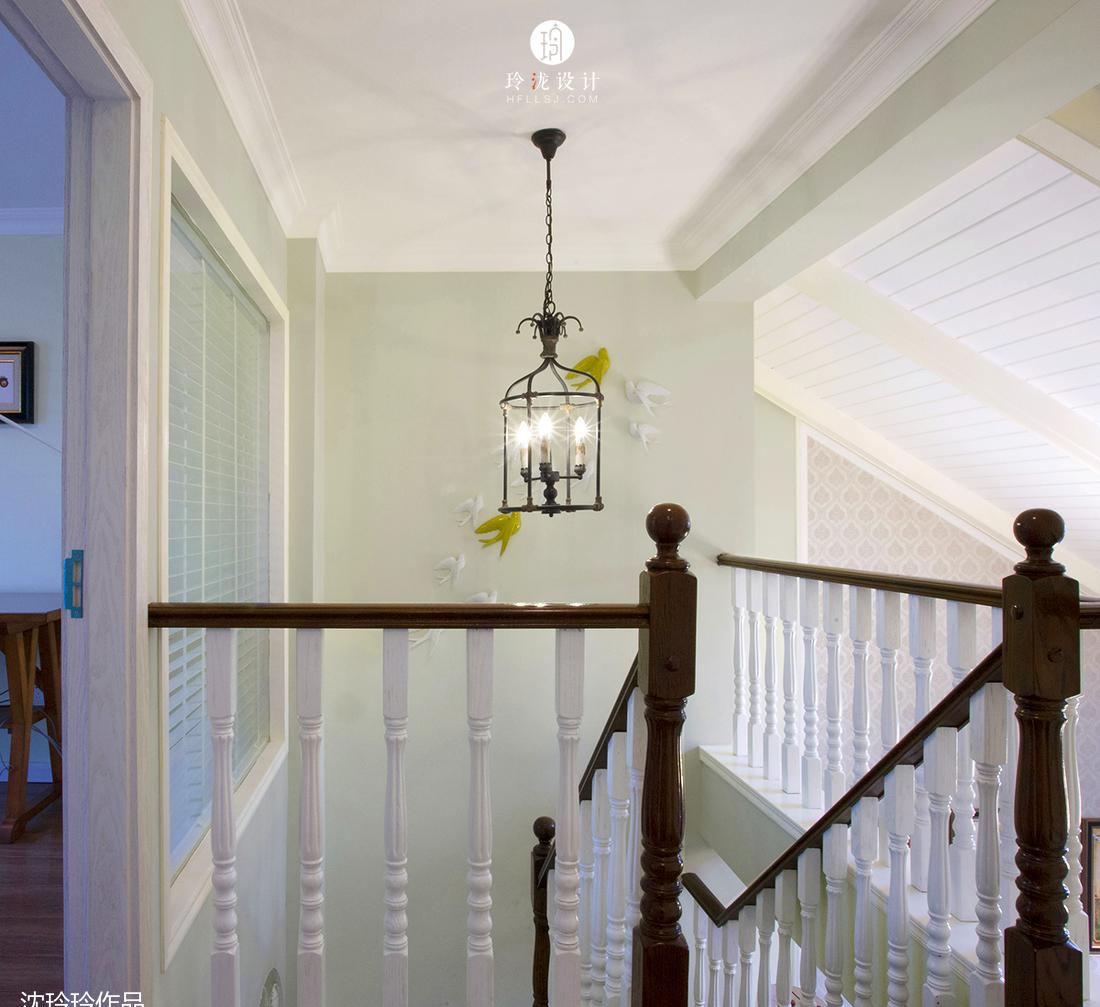 合肥新景花园家居装修设计 | 绿色浪漫,美式木屋-41