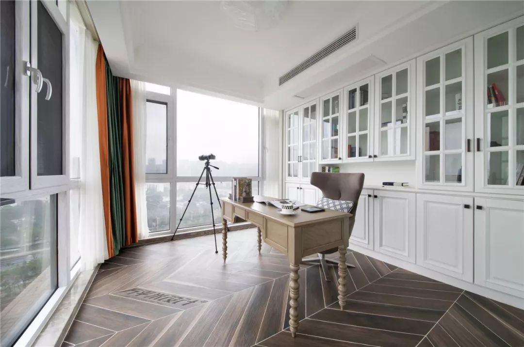 方平米设计 | 现代美式实景新作《相遇缇香》-44