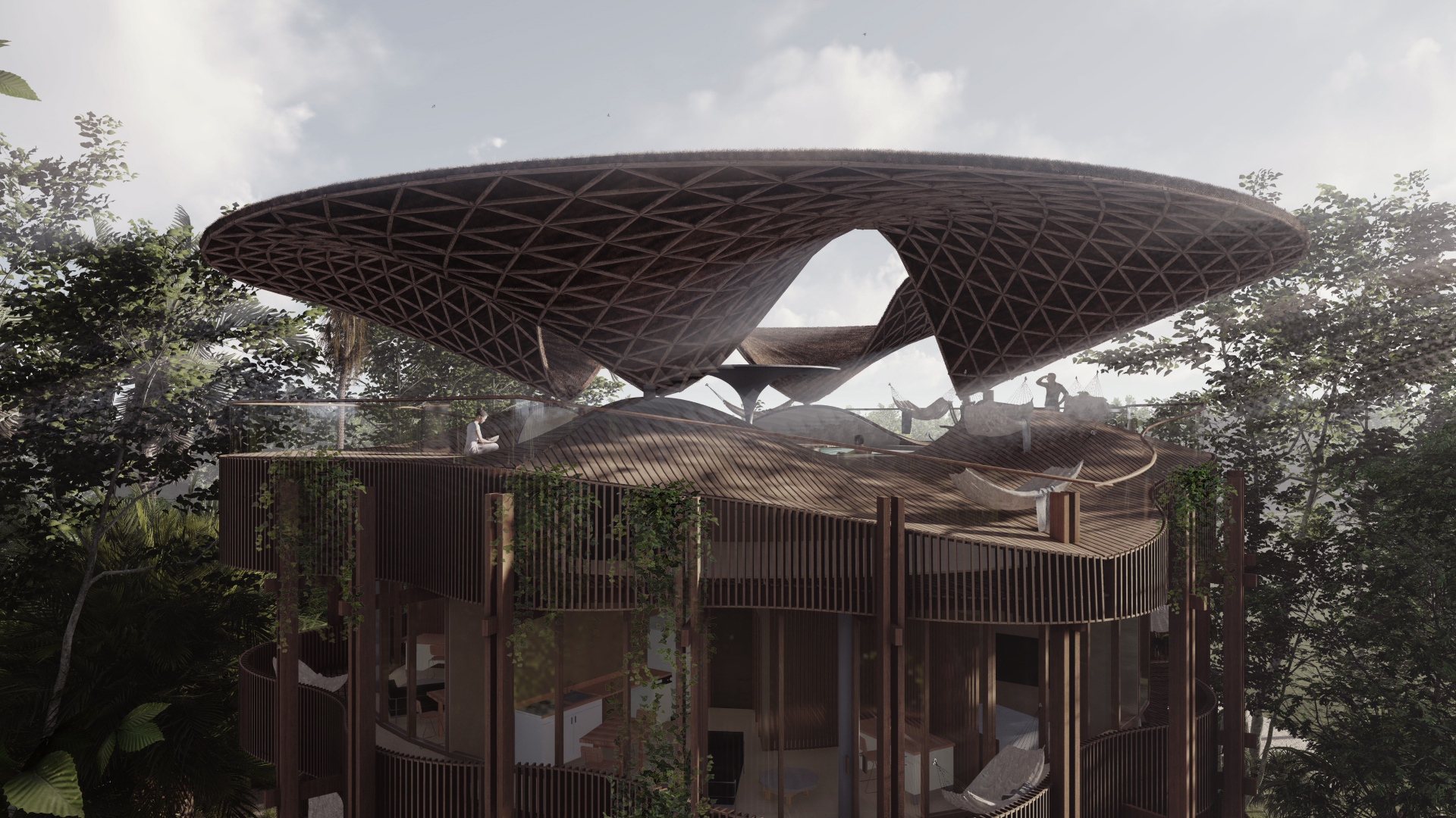 图卢姆共享居住丨墨西哥丨yaaxkadesign-9