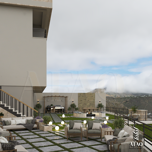 Izmit 市私人别墅后院景观设计丨土耳其-14