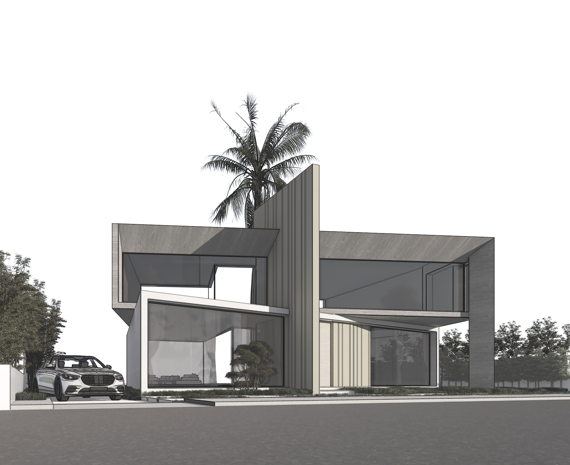 105 别墅迪拜,阿联酋丨阿联酋迪拜丨Concept Architectural Design-5