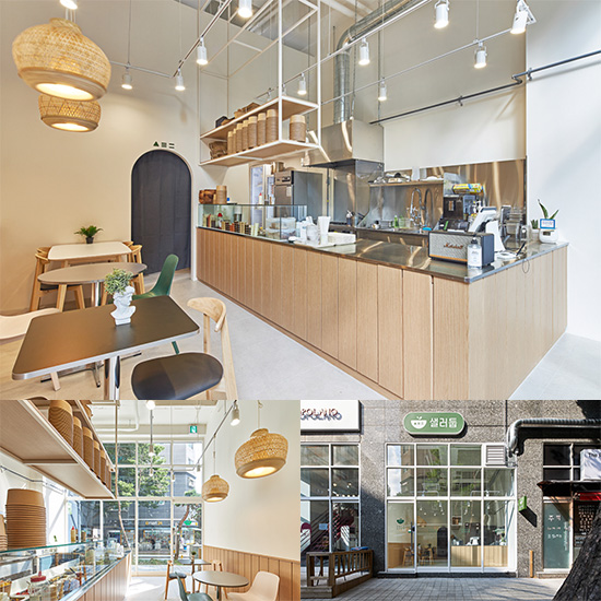 10 坪简约设计 白色木纹打造清爽咖啡厅-1