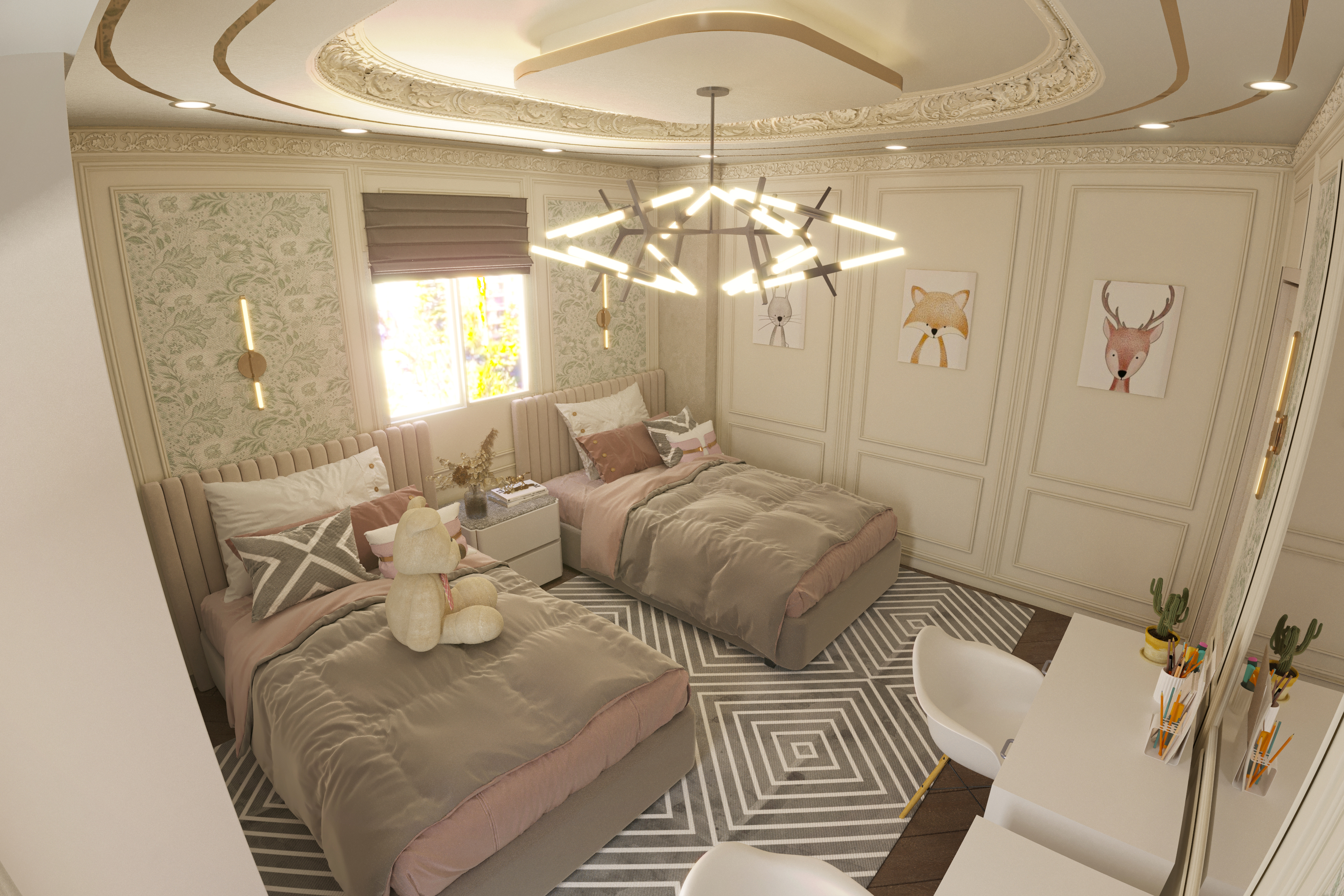 SEMI CLASSIC KIDS ROOM-4