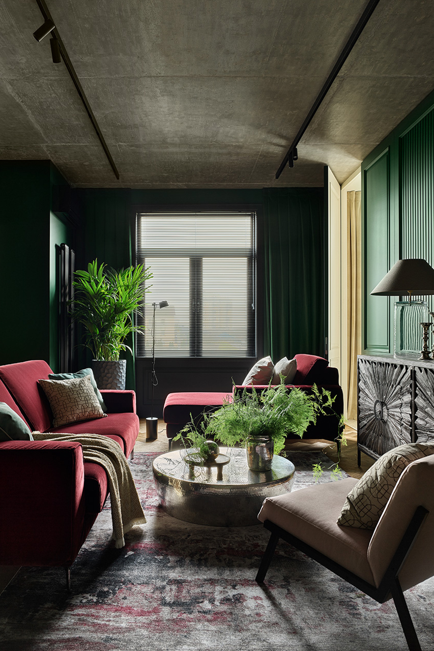 Minsk 公寓室内设计丨白俄罗斯明斯克丨Eugenia Mlynchik-1