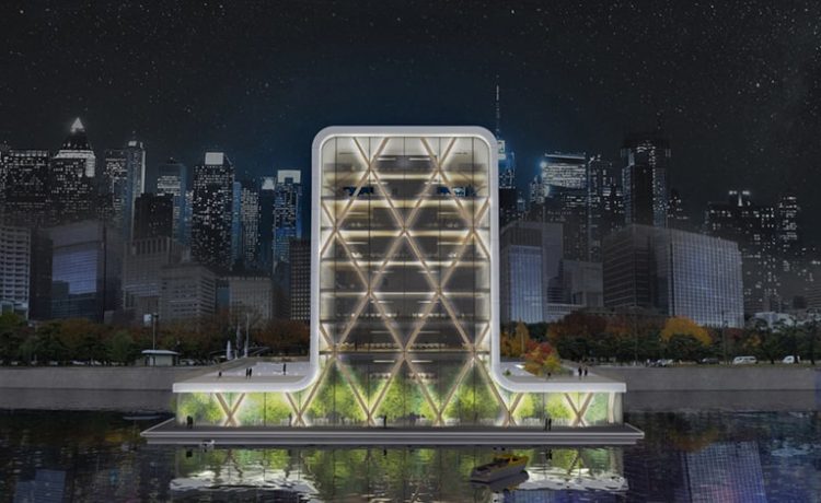 世界首个漂浮木制摩天大楼丨荷兰鹿特丹丨阿姆斯特丹Waterstudio-13