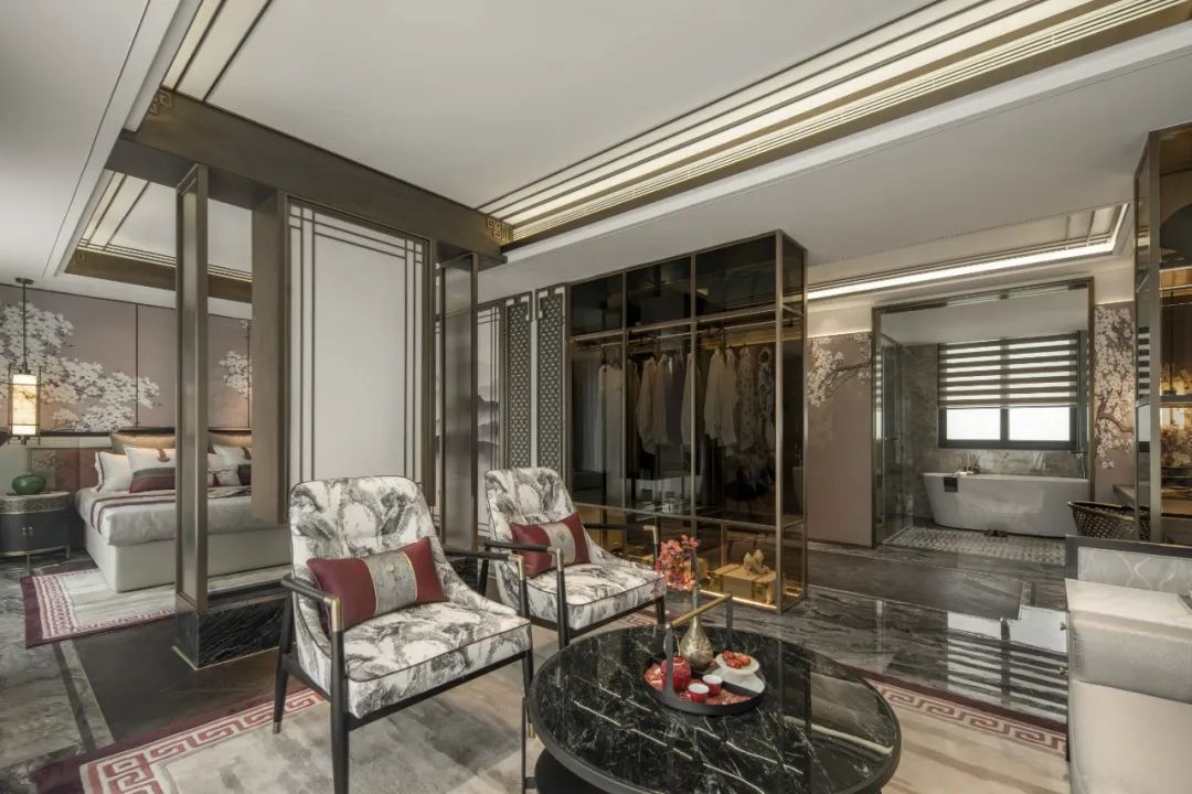 盛唐诗意,现代中式住宅设计丨中国宁波丨一然设计(上海,北京,深圳,沈阳)-75