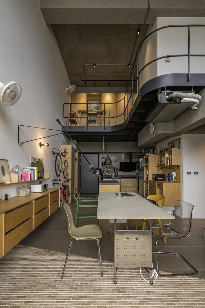 开放式设计的家庭住宅 AB House-1