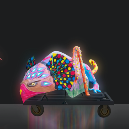 210000m²襄阳夜游新地标！一秒穿越山海经-57