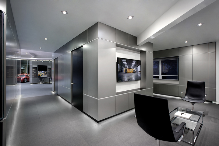 加州汽车展厅的现代设计魅力-9