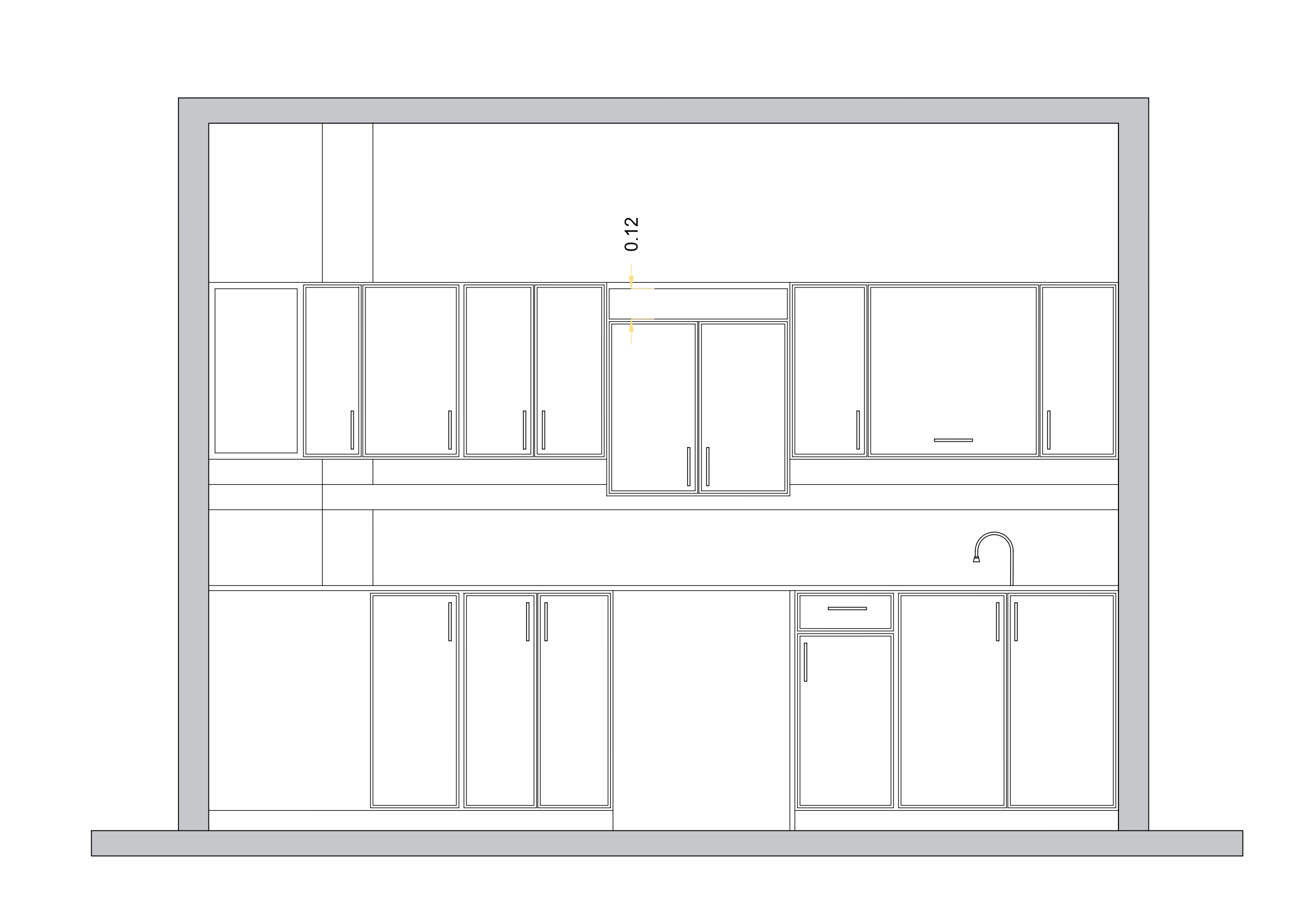 Design and Shop drawings for Kitchen-7
