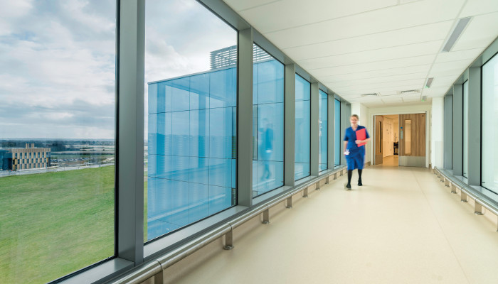 HOK设计的皇家帕普沃思医院丨英国剑桥-23