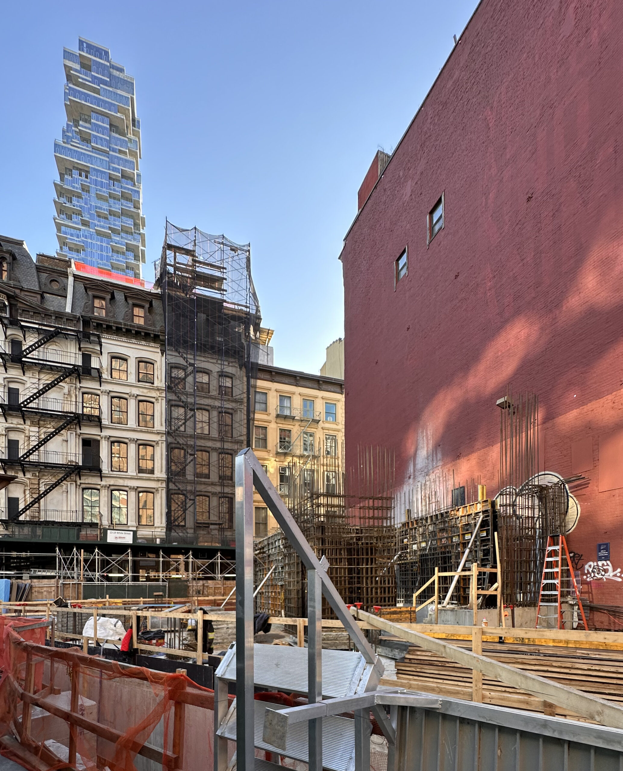 14 White Street Rises Above Street Level in Tribeca, Manhattan - New York YIMBY-8