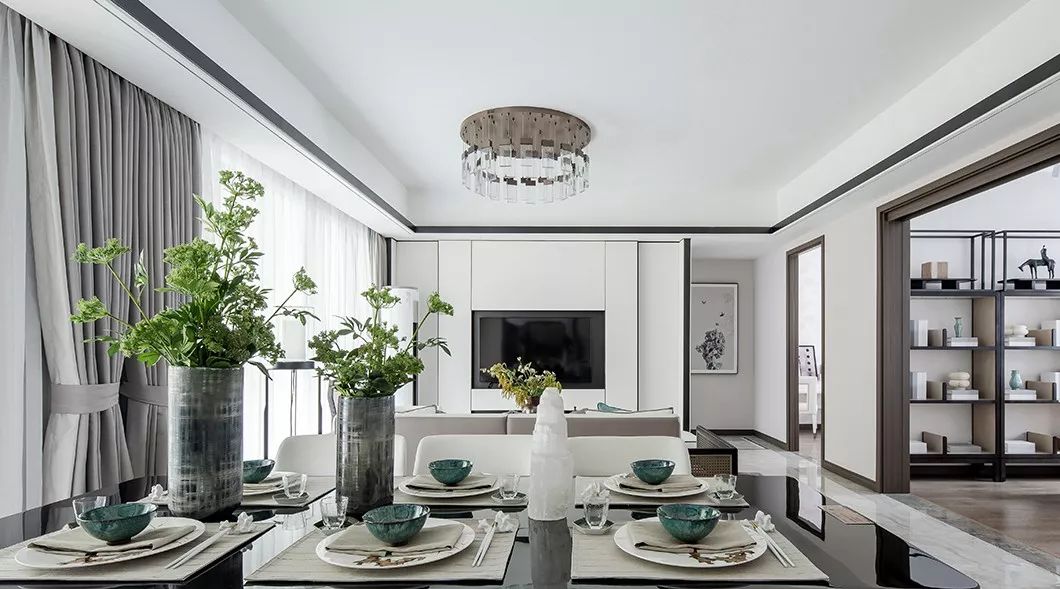 新中式装修风格 | 简约优雅，传统与现代完美结合-8