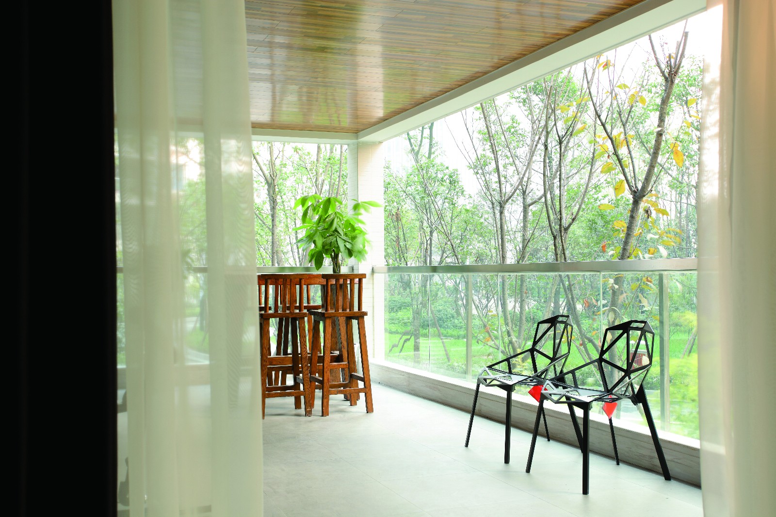 成都时代晶科名苑创意工作室 | 功能导向,花园交流空间-10